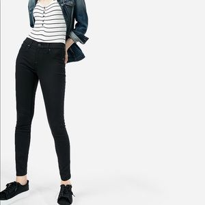 Express Black Mid Rise Jean Legging | Size 2 | NWT